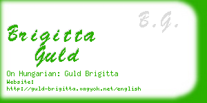 brigitta guld business card